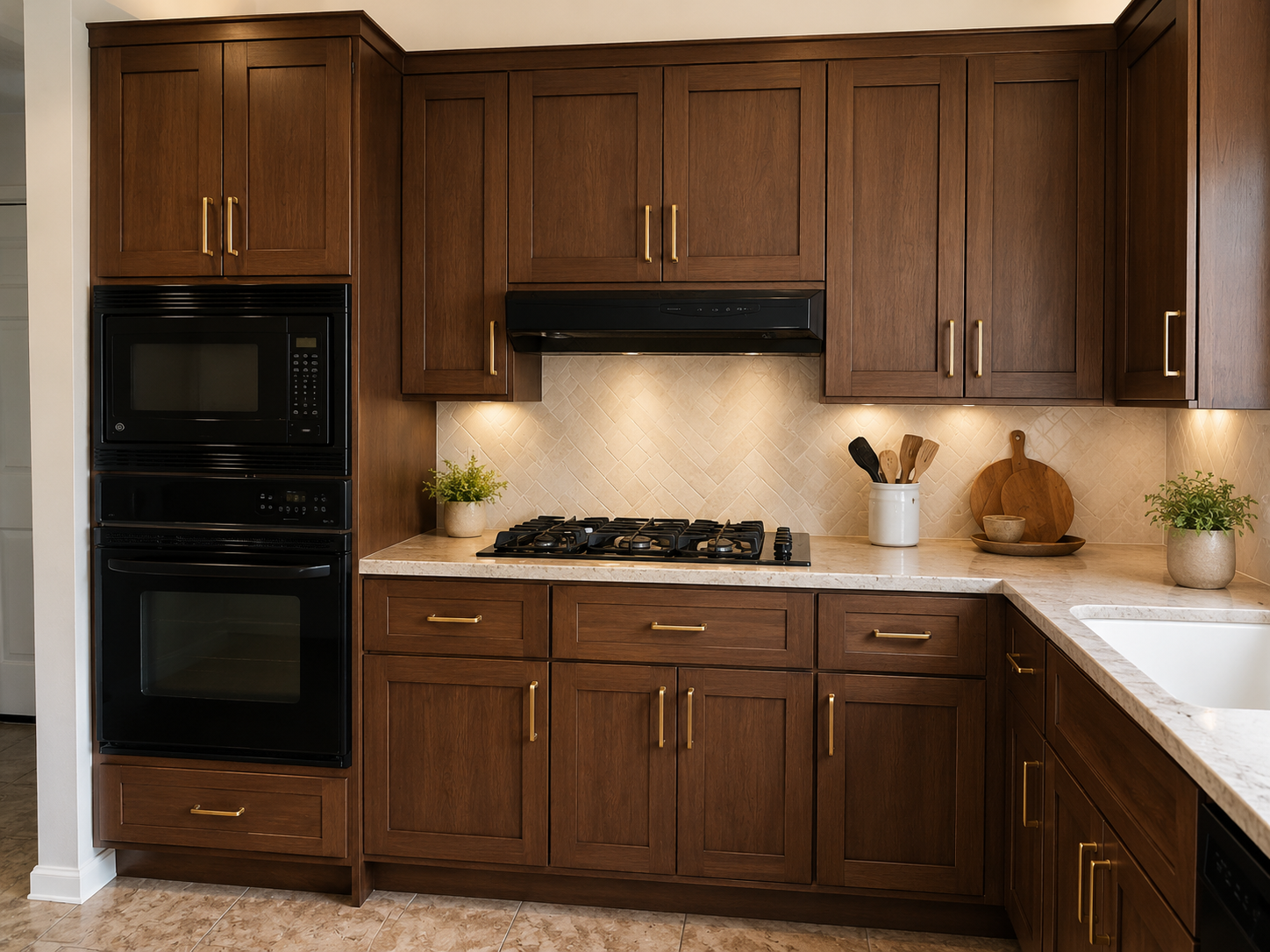 Cabinet Refacing transformation in Raleigh, NC
